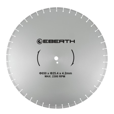 EBERTH TC3-D450 Disque à tronçonner en diamant (diamètre 450 mm