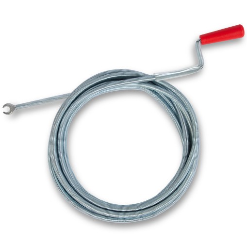EBERTH Spirale de nettoyage de tuyaux 5m de long et Ø 9mm, pour tuyaux à partir de Ø 40mm