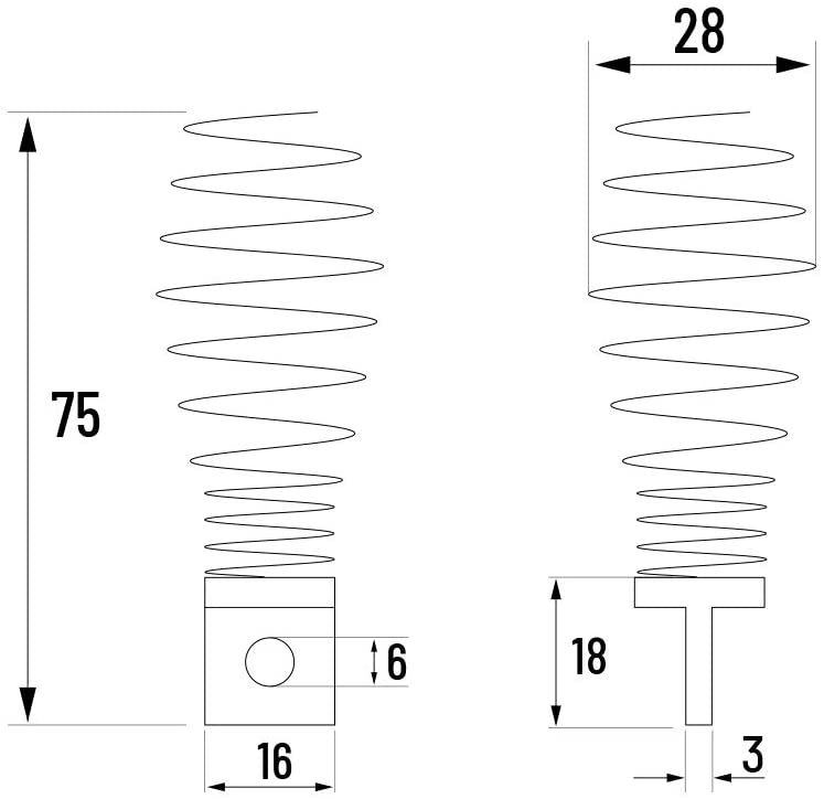 EBERTH Spirale 20m Pièce de rechange pour machine de nettoyage de tuyaux  Électrique