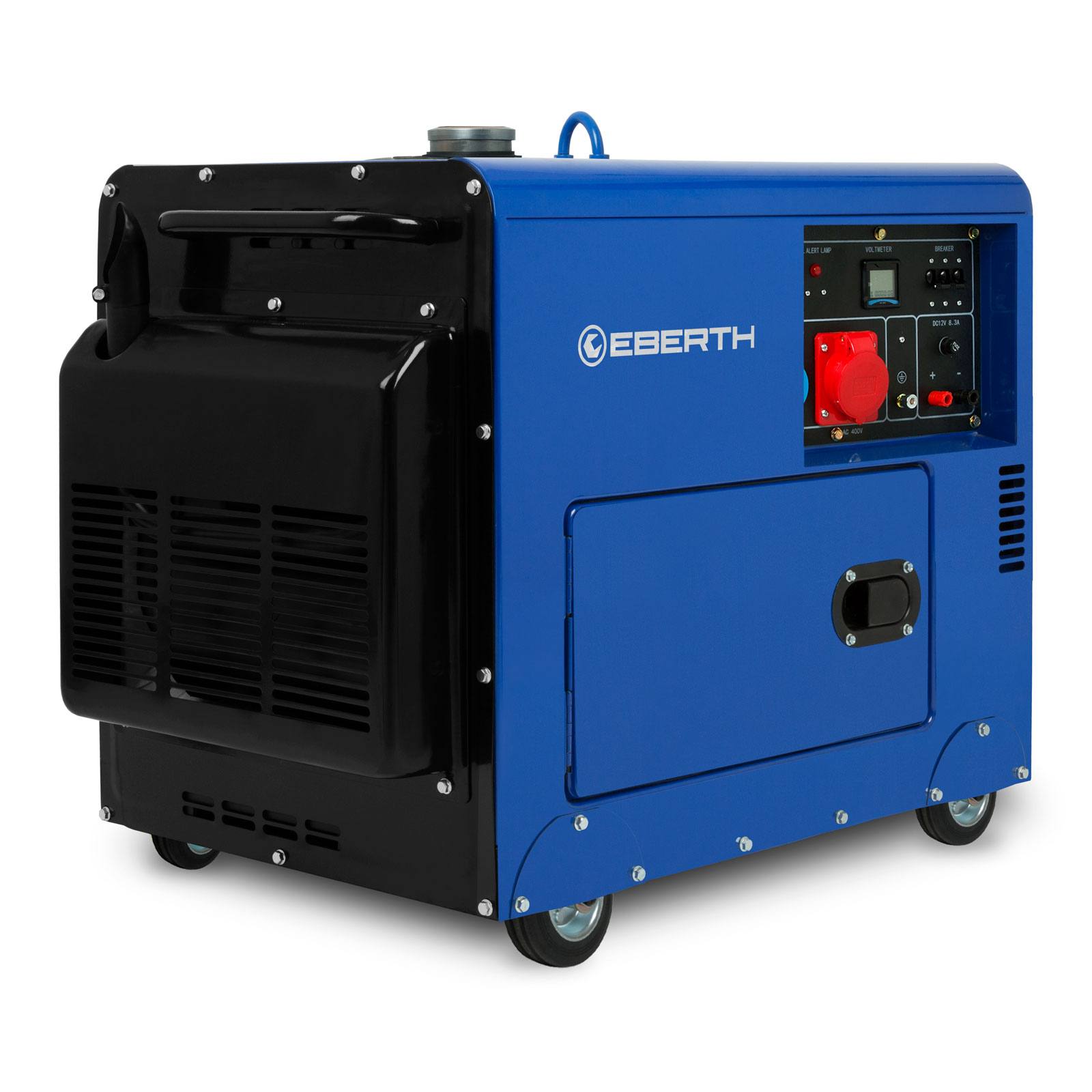 EBERTH 5000 Watt Groupe Electrogene Diesel, Generateur Electrique